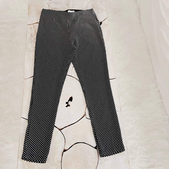 CALVIN KLEIN POLKA DOT ANKLE LENGTH PANTS❤️🖤 - Picture 4 of 9
